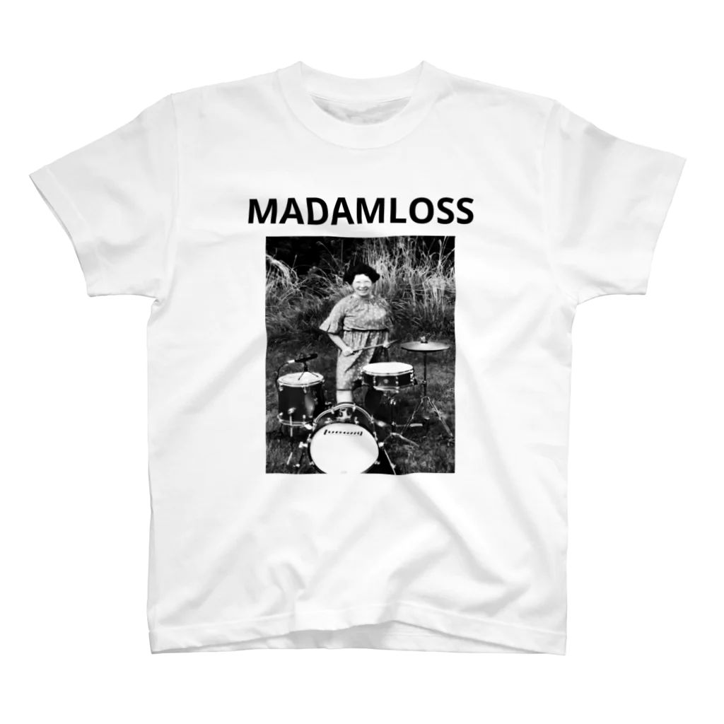 中野画美店のMadamloss バンドT Regular Fit T-Shirt