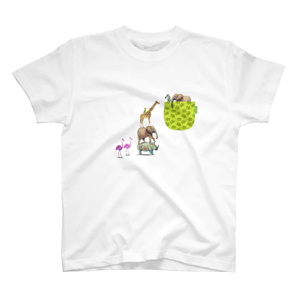 MaimiのWild Animal-01 スタンダードTシャツ