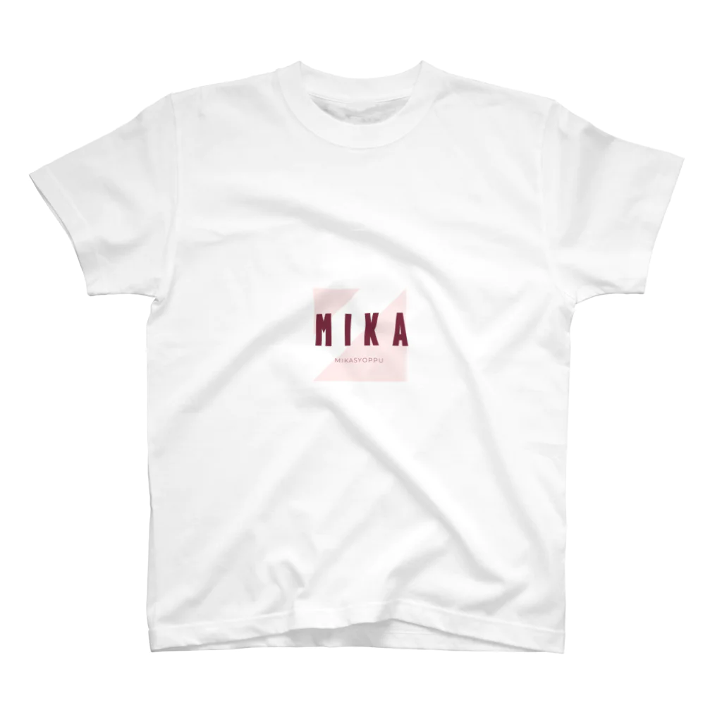 MikasyoppuxのMIKAロゴグッズ スタンダードTシャツ