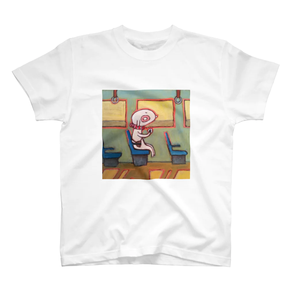 ワンワンのワンワン『電車旅』 Regular Fit T-Shirt