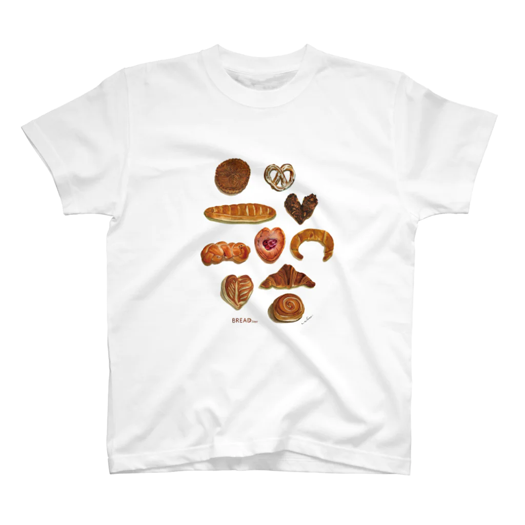  BREAD1setのトキメキデニッシュ スタンダードTシャツ