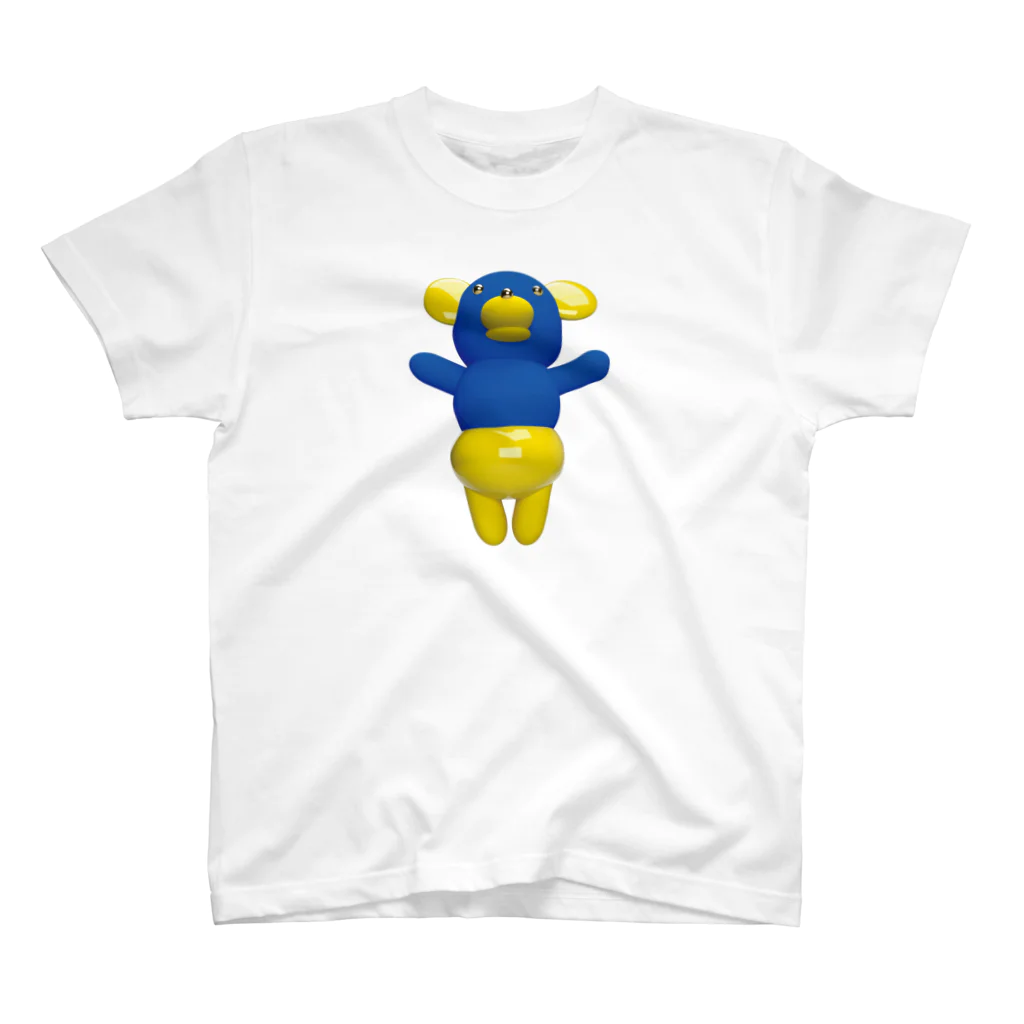 LONESOME TYPE ススのPeace Bear UKR🇺🇦 スタンダードTシャツ