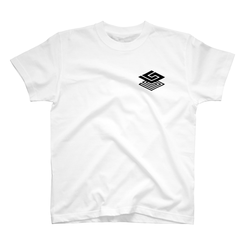 釣りと魚と男と女の淡色系 定番半袖Tシャツ Regular Fit T-Shirt
