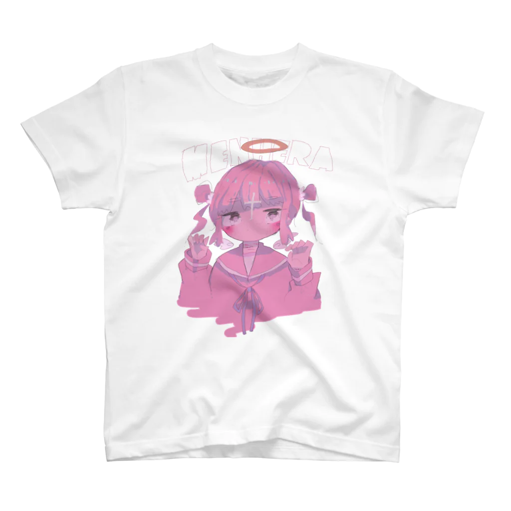 amanozyakushaのメンヘラ天使ちゃん スタンダードTシャツ