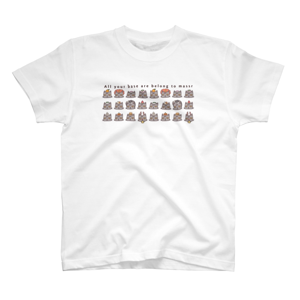 かみたのたくさんまさおくん（両面） Regular Fit T-Shirt