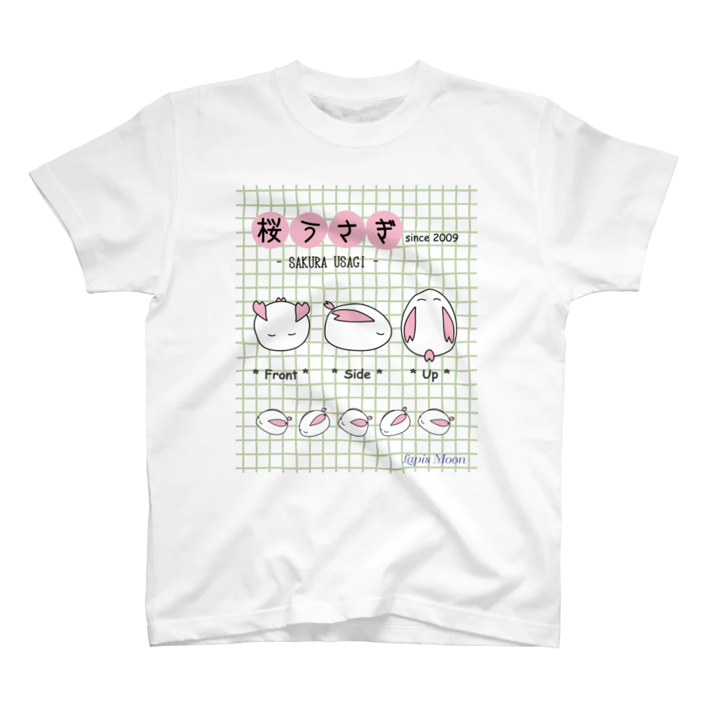 Lapis Moonの桜うさぎ Regular Fit T-Shirt