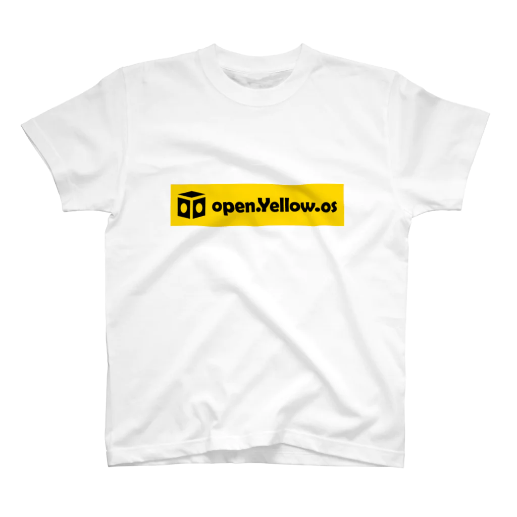 open.Yellow.os original official goods storeのopen.Yellow.os公式支援グッズ スタンダードTシャツ