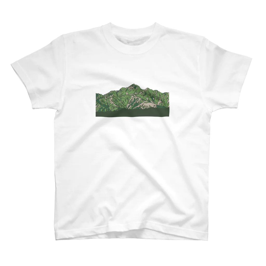 OKOH-デザインの山気分 スタンダードTシャツ