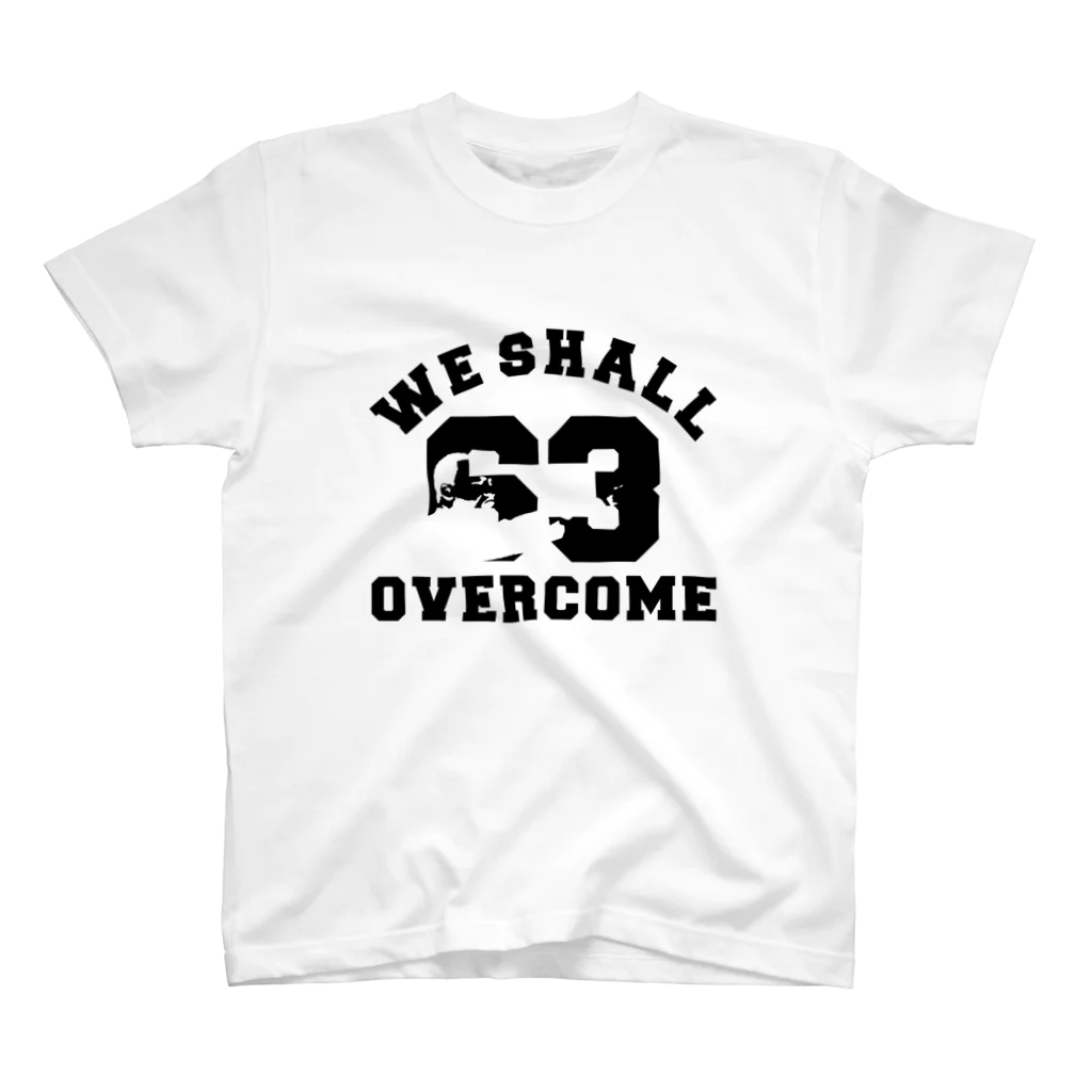 BLACKWELL Motohiro.AのWE SHALL OVERCOME スタンダードTシャツ