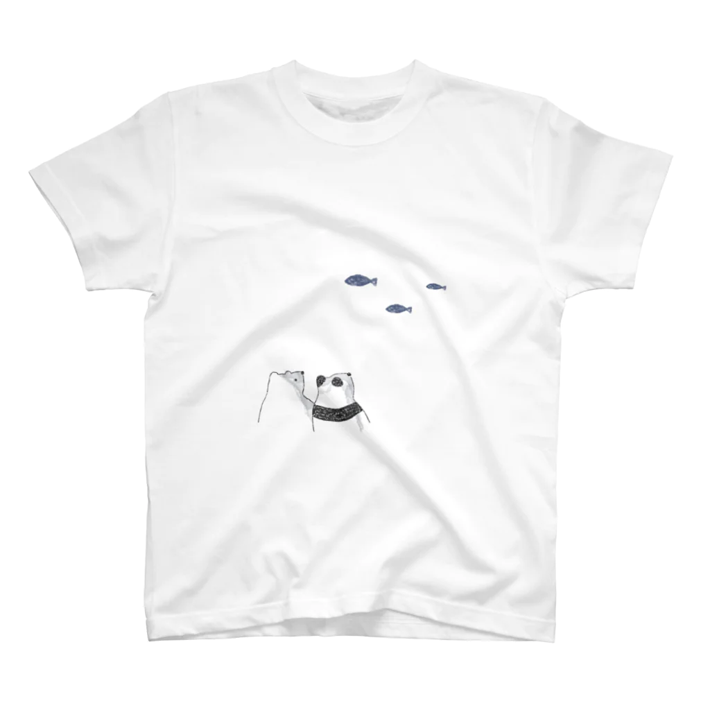 川口 いちかのシロクマとパンダ Regular Fit T-Shirt