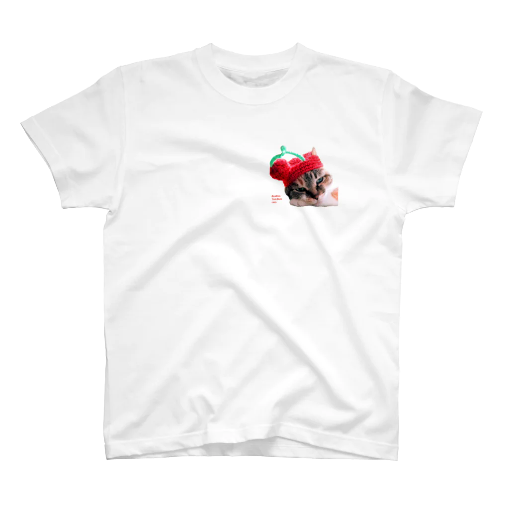 RonRon TumTum Catsのチェリープー Regular Fit T-Shirt
