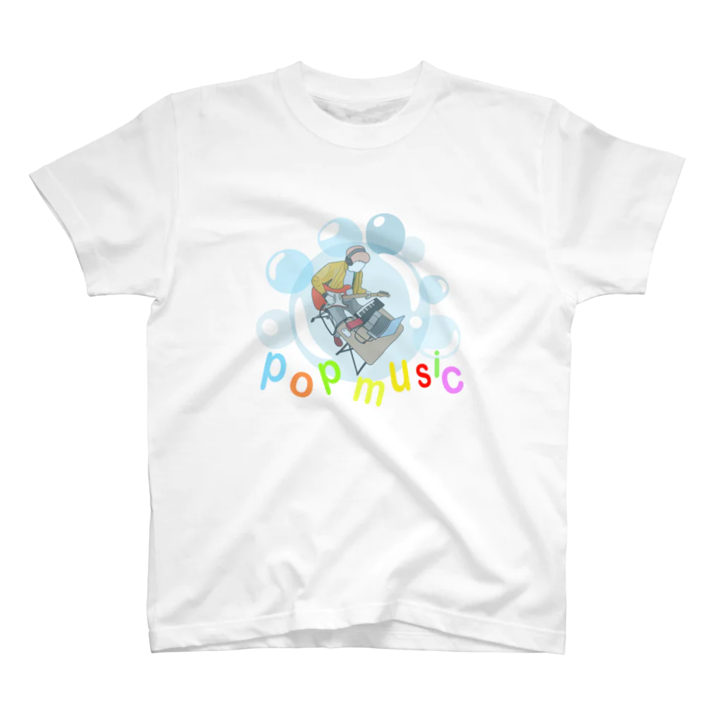 ポッパレのDTM POPMUSIC Regular Fit T-Shirt