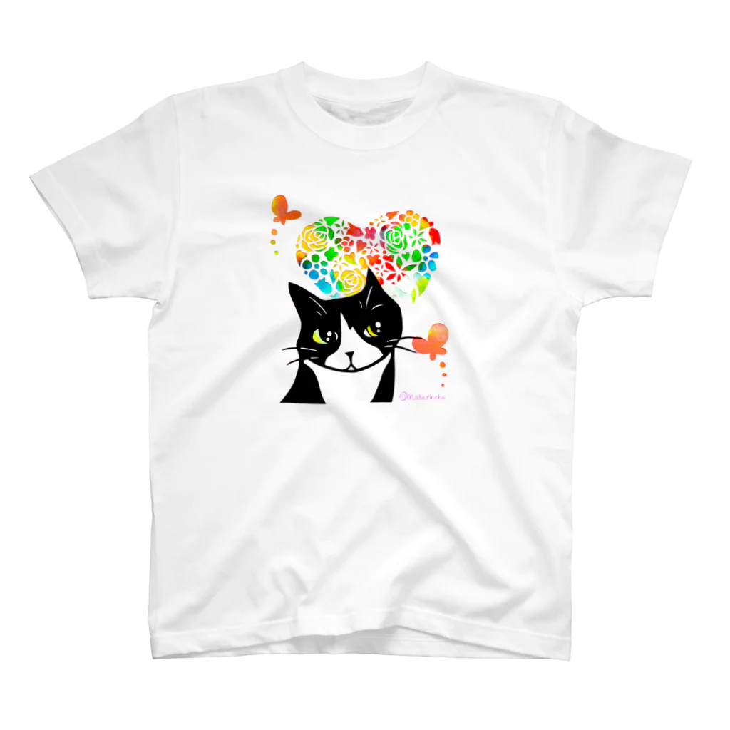 まつり猫ショップのLOVE HEART スタンダードTシャツ