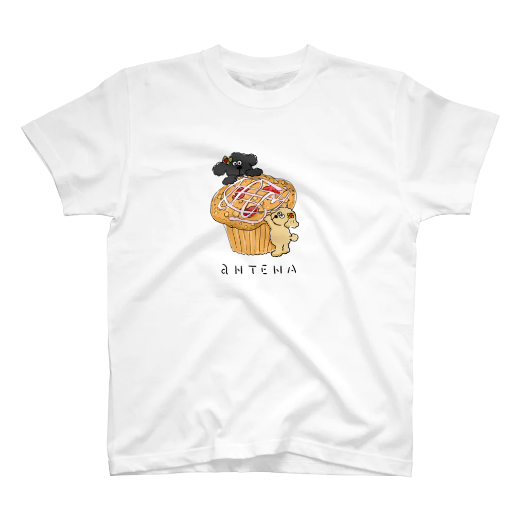 栗崎キントンのパン＆スープといちごレアチーズマフィン スタンダードTシャツ