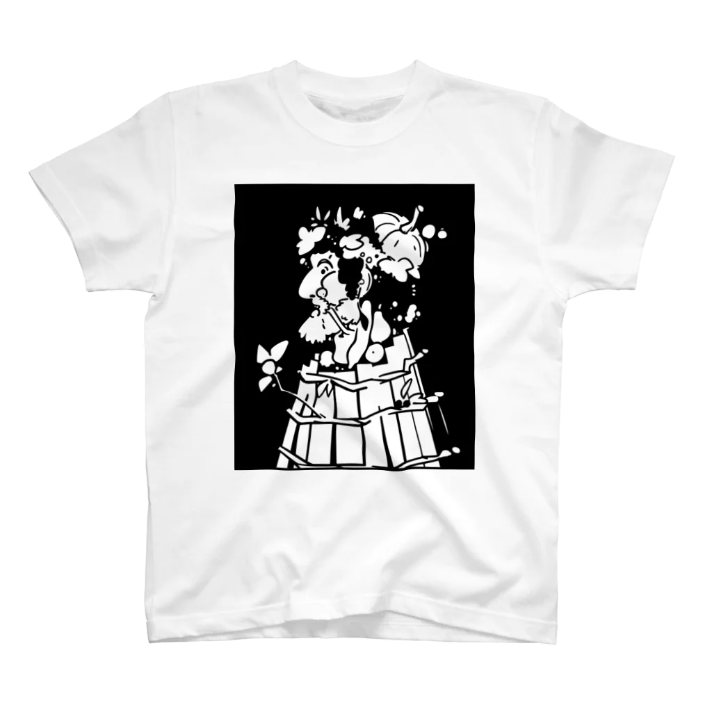 山形屋米店のジュゼッペ・アルチンボルド作 『四季＿秋』 スタンダードTシャツ