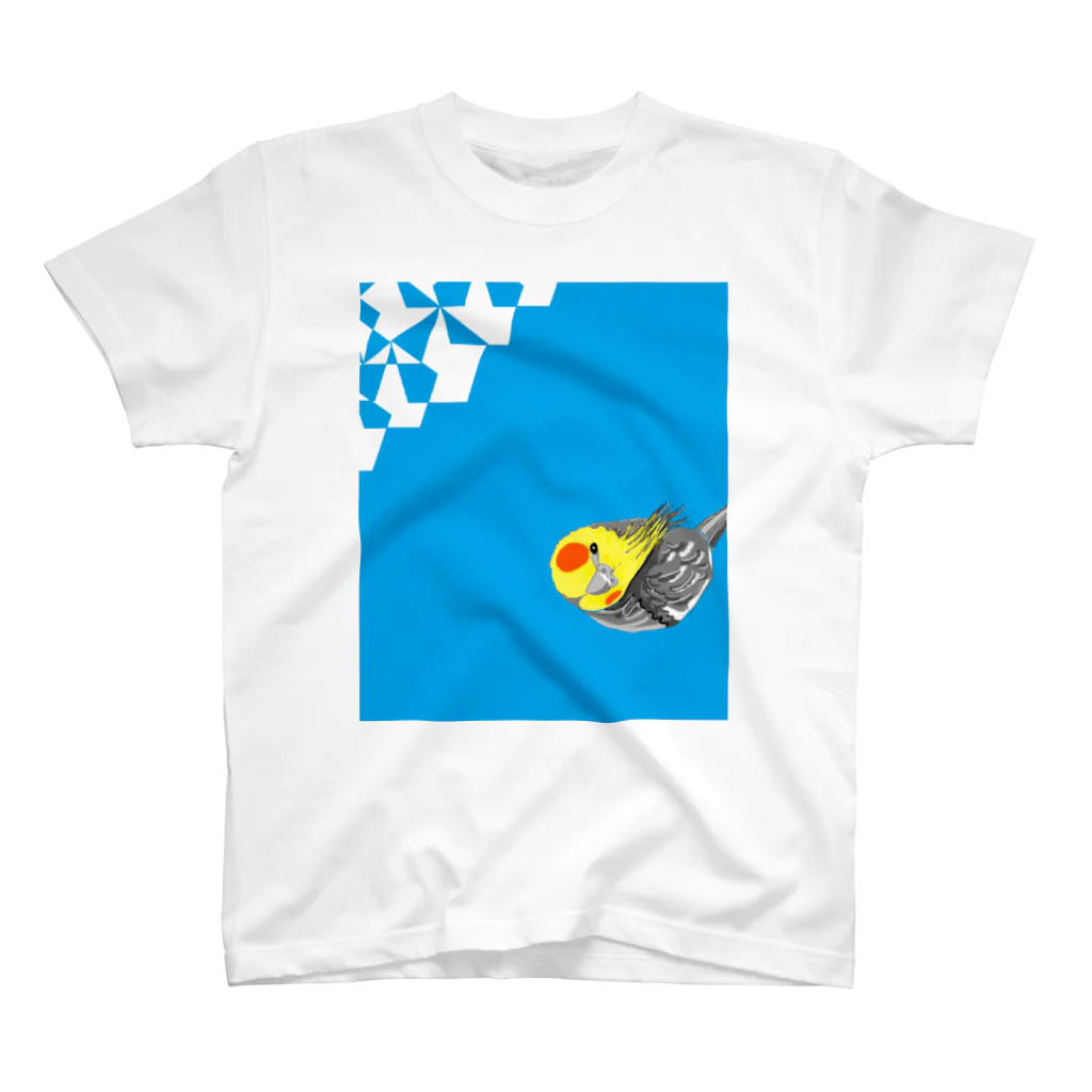 akink(ｱｷﾝｺ)のオカメインコのまなざし スタンダードTシャツ