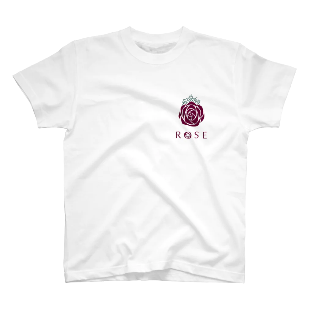 Méng Qilin ~ goods & apparel ~のROSE Regular Fit T-Shirt