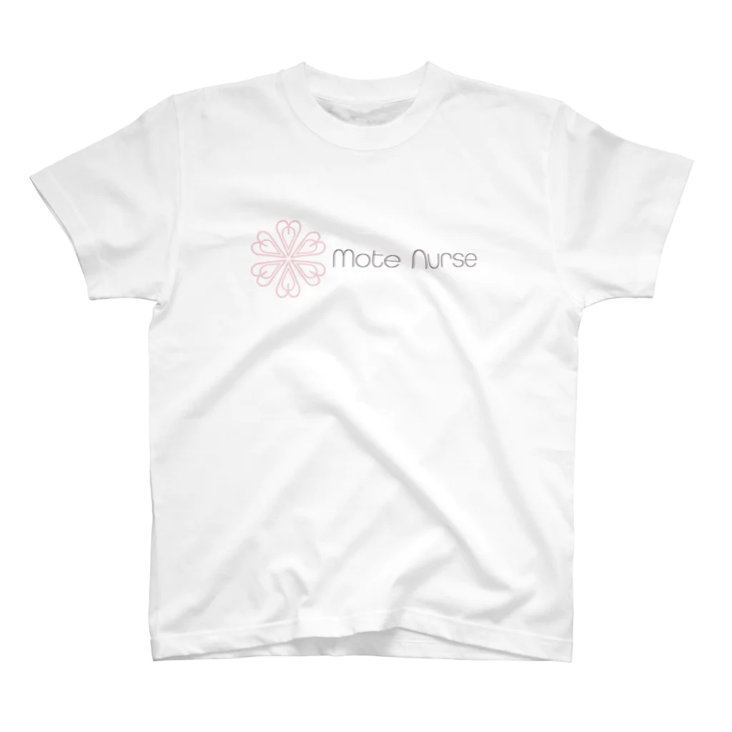 mote nurse｜なりたいが『咲く』のmote nurse スタンダードTシャツ