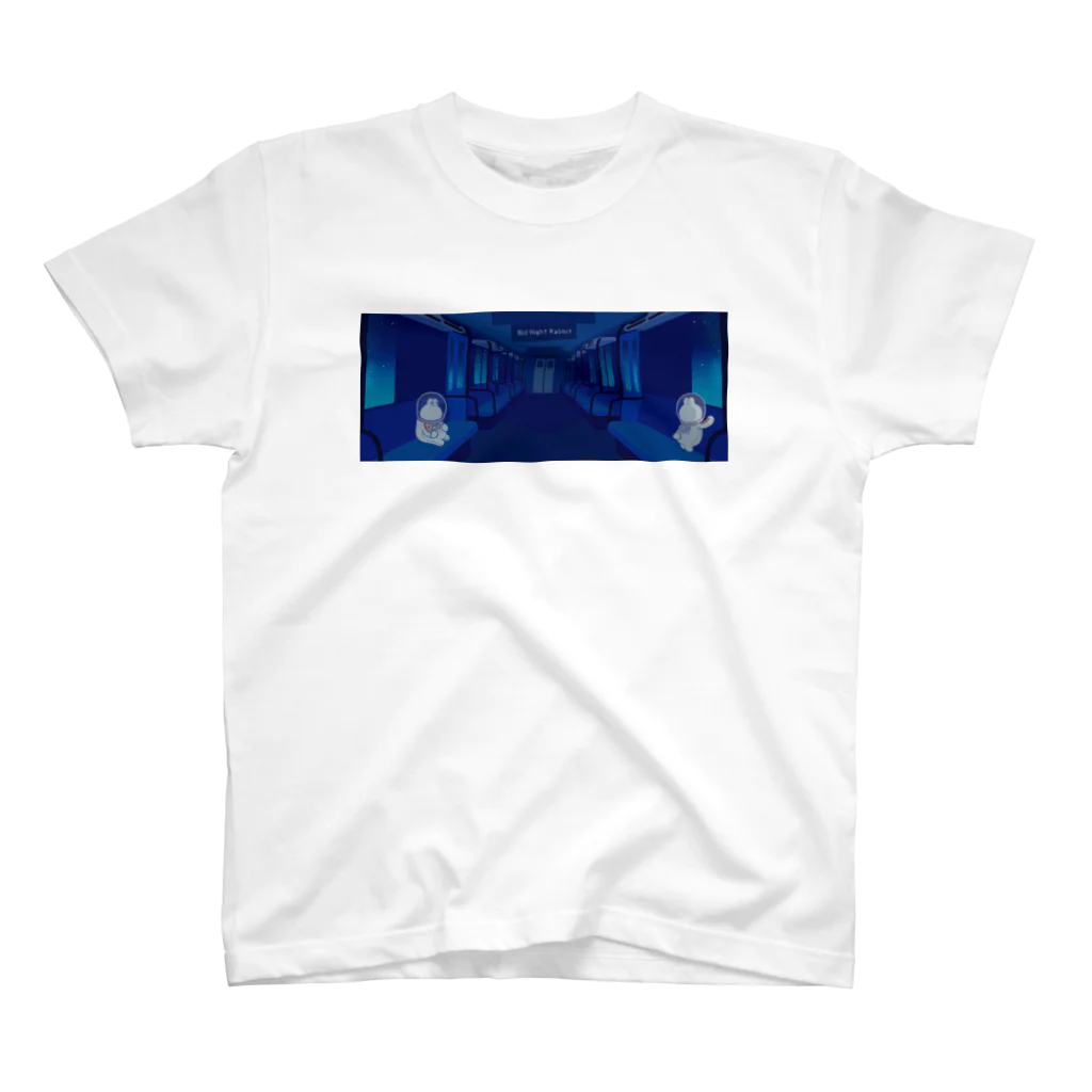 ヨミミの宇宙SHOPの星空夜行列車 スタンダードTシャツ