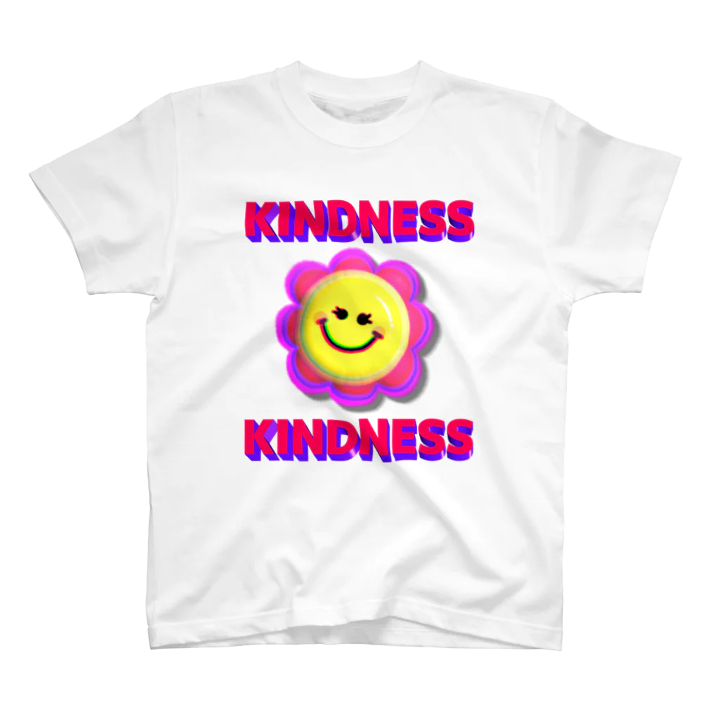 🌈KANAE🌈のフラワーちゃんkindness スタンダードTシャツ