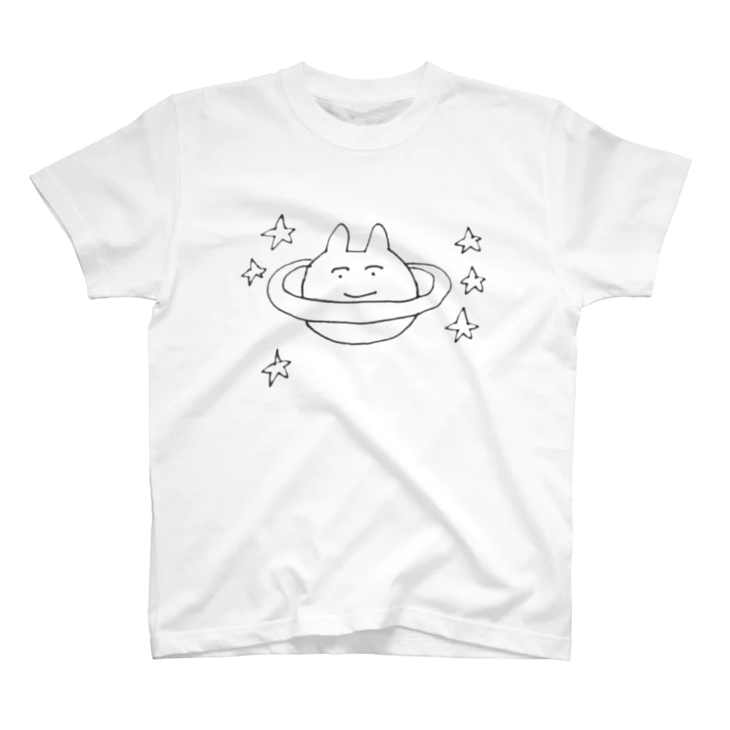 あ犬ブティックのうさぎ星 Regular Fit T-Shirt