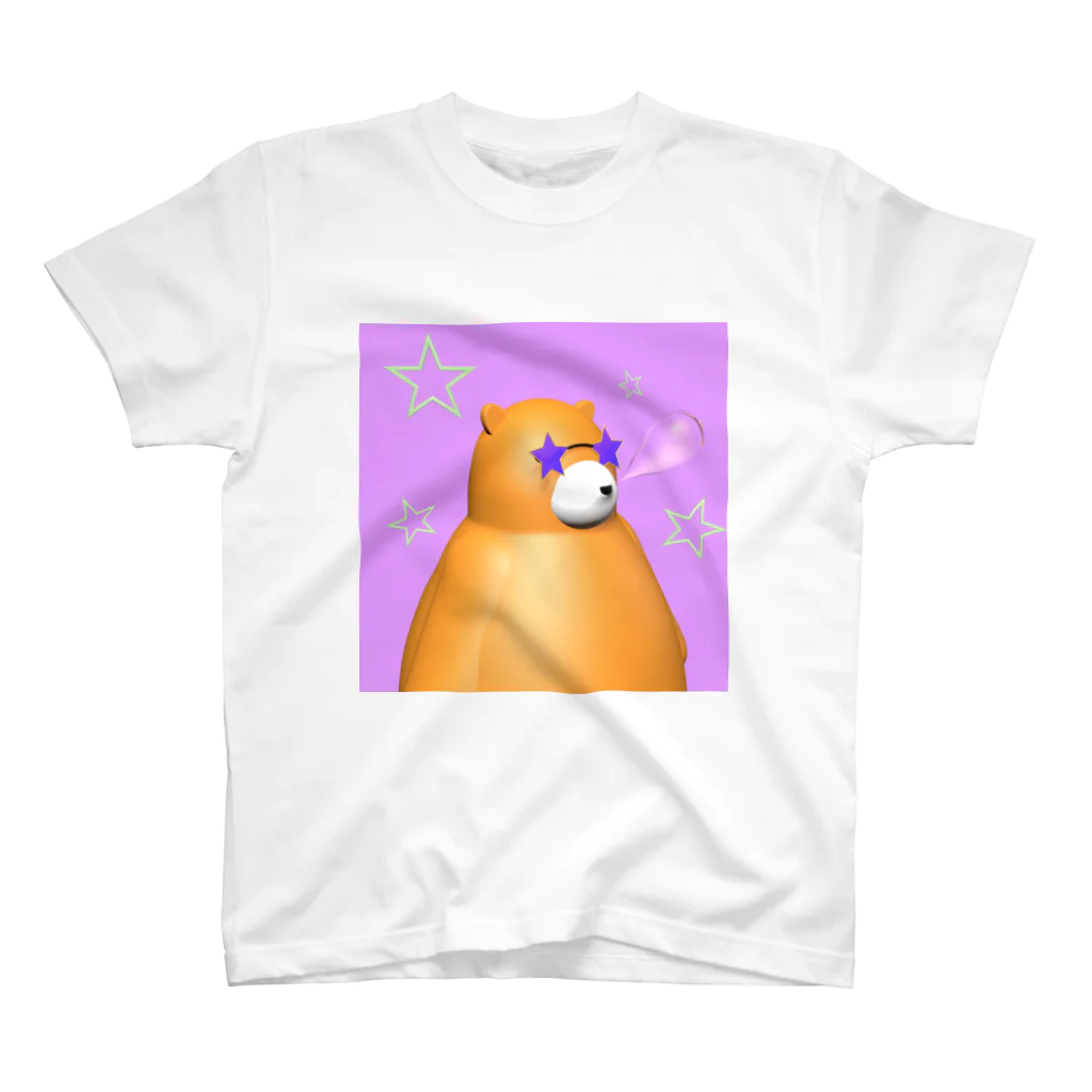 FUJIOKA FACTORYのSleepy bear "dozy" #4 スタンダードTシャツ