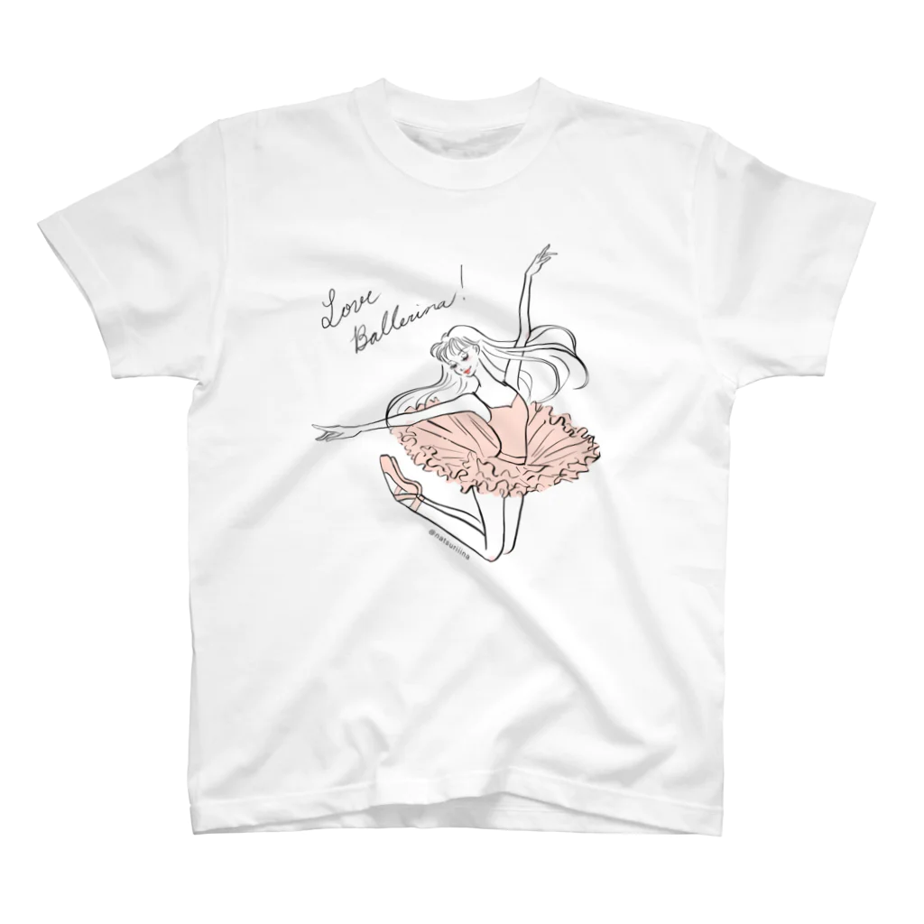 natsuriiina  (Instagram: @natsuriiiina___)のJumping Ballerina（pink) スタンダードTシャツ