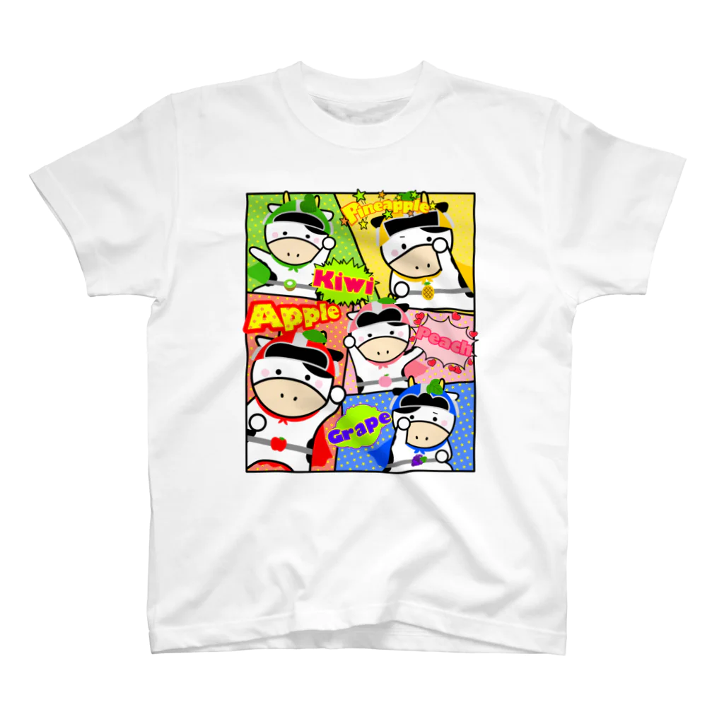 ぎゅっと。のモーフルジャー スタンダードTシャツ