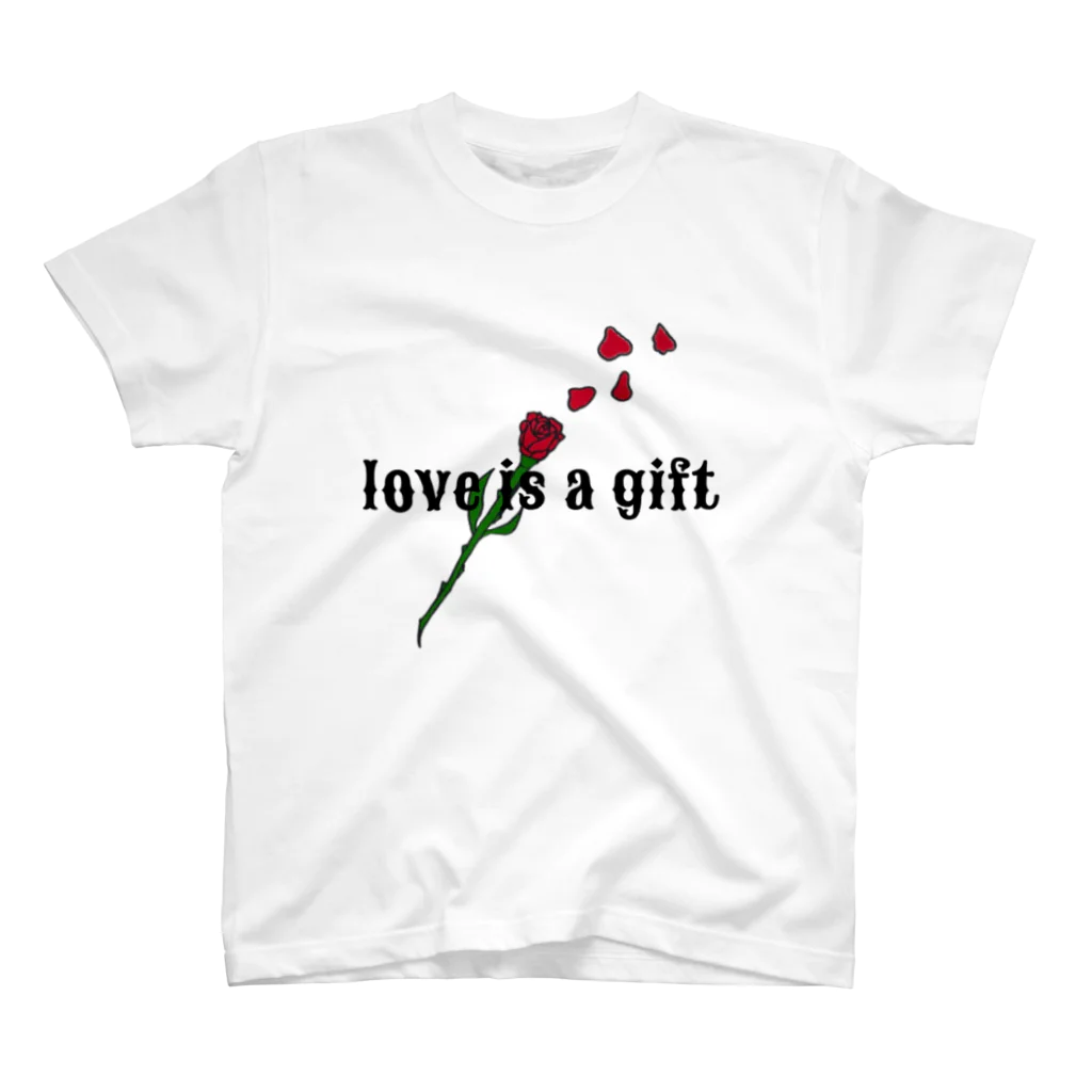 Krose.のLove is a gift Regular Fit T-Shirt