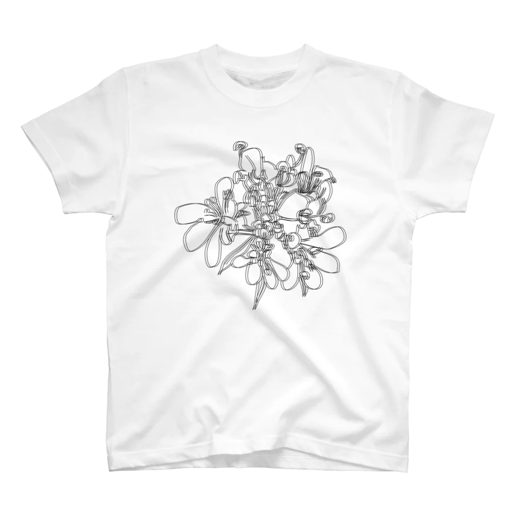 A33のパクチーの花 スタンダードTシャツ