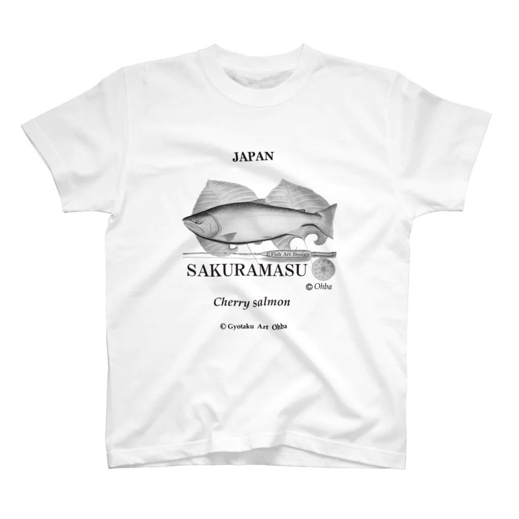 G-HERRINGのSAKURAMASU　（サクラマス；桜鱒） スタンダードTシャツ