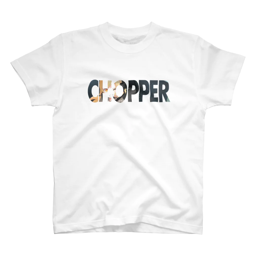 YAMAME PROJECT. STORE SUZURI店のCHOPPER Regular Fit T-Shirt