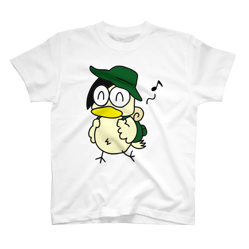 まあまあ鳥グッズの旅するまあまあ鳥 Regular Fit T-Shirt