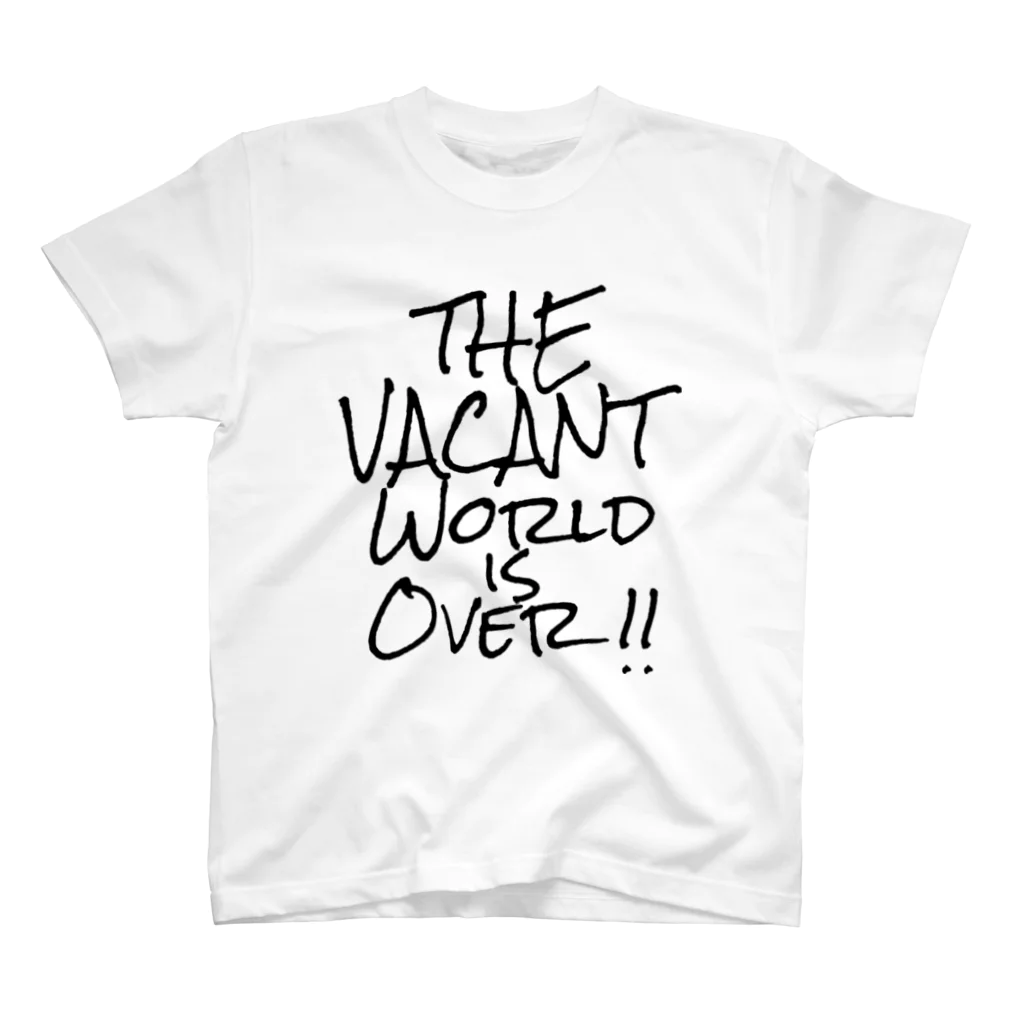 39__01ionのThe VACANT World is OVER !! Regular Fit T-Shirt