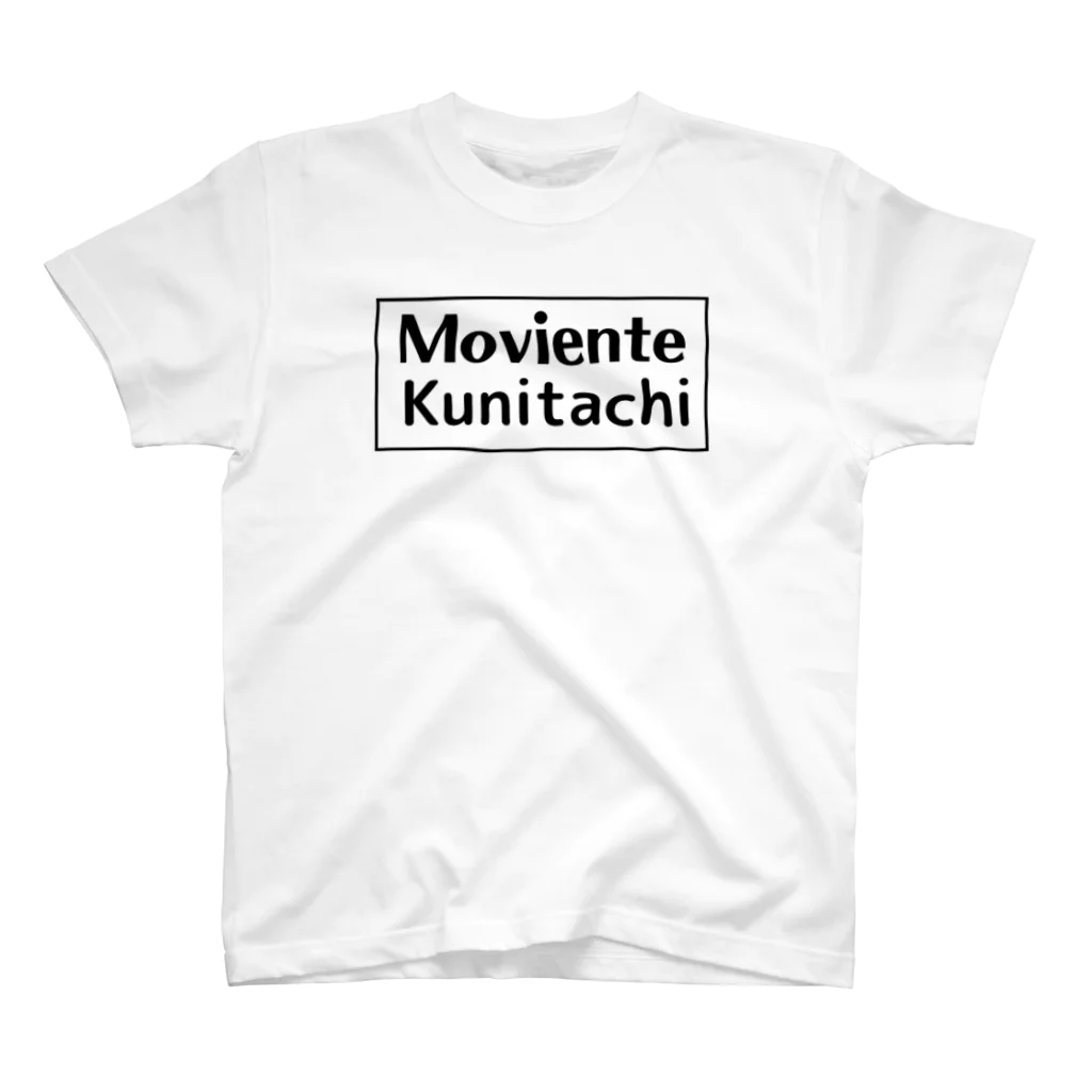 MovienteのフロントMoviente　白 スタンダードTシャツ