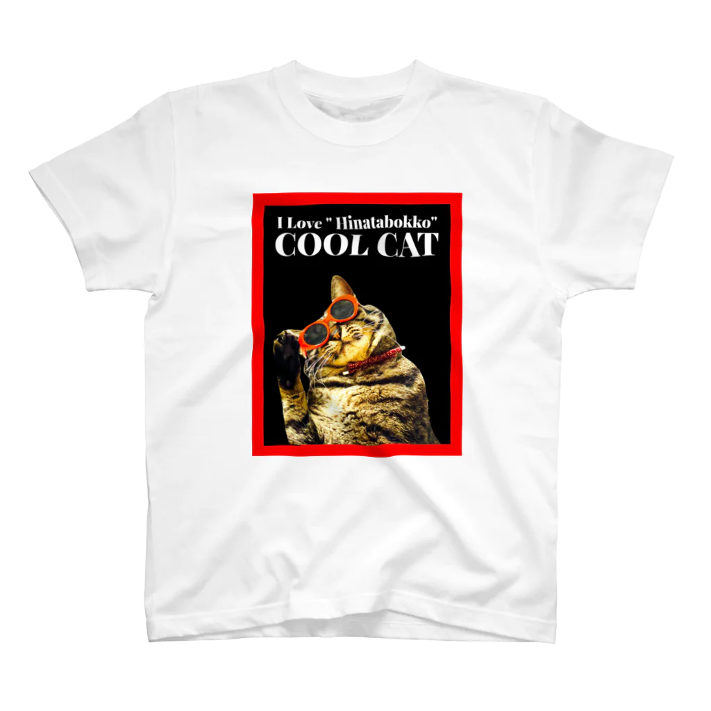 sunafu117のCOOLCAT サングラスねこ スタンダードTシャツ