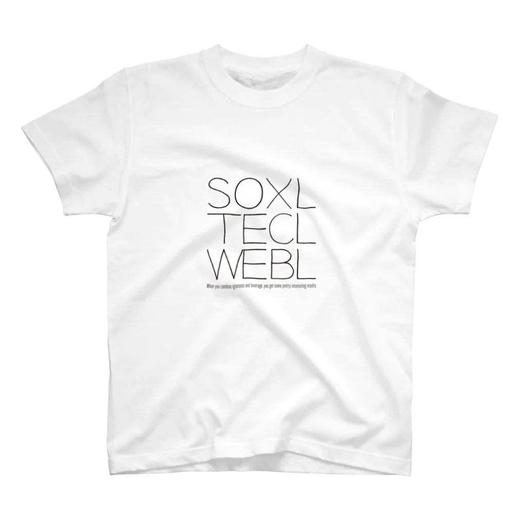 73DのSOXLTECLWEBL スタンダードTシャツ