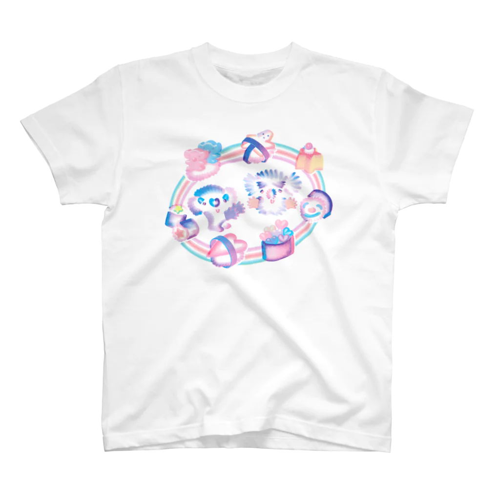 ヌトグランのこあら寿し＝虹＝ スタンダードTシャツ