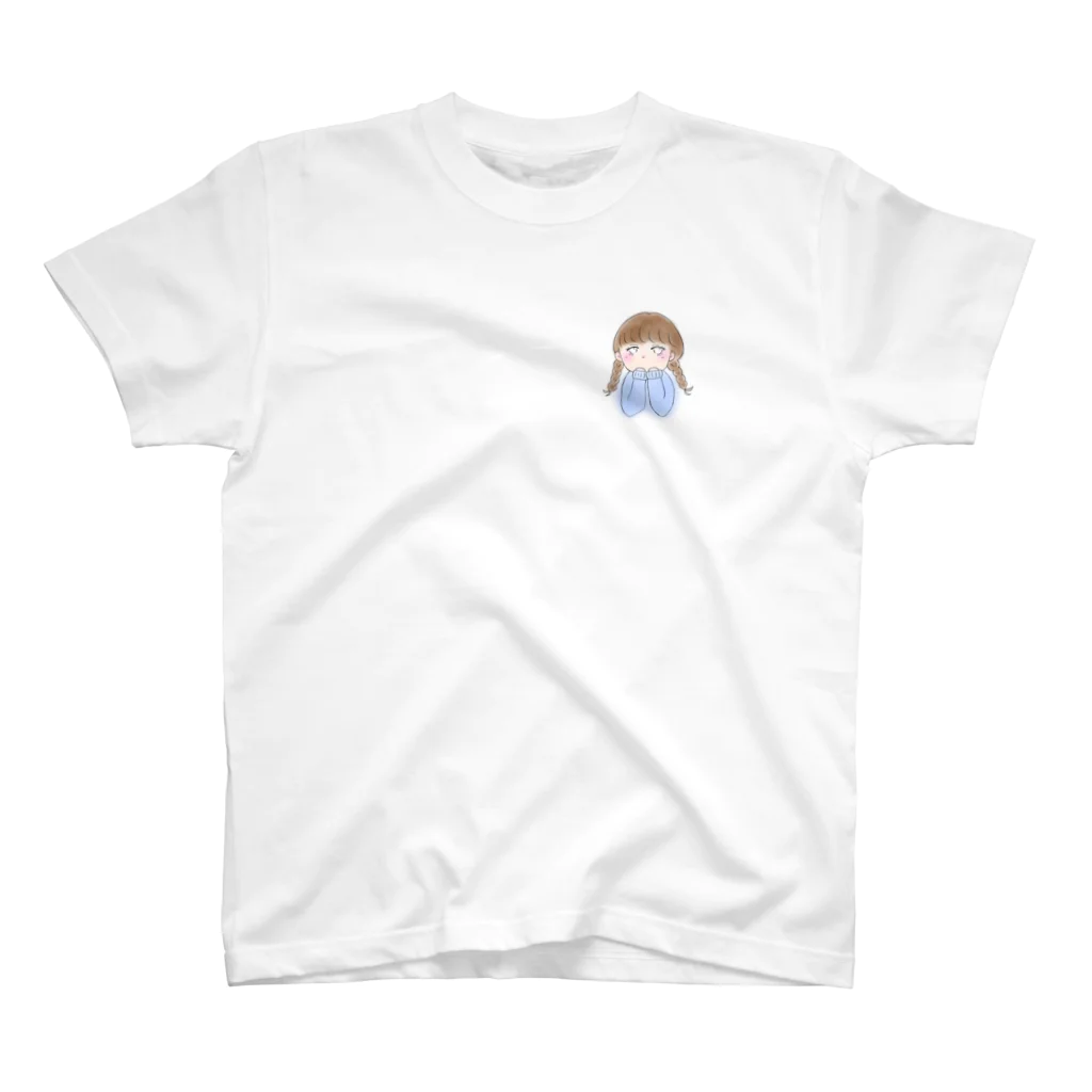 ナツのバスタブのモフモフおんなのこ Regular Fit T-Shirt