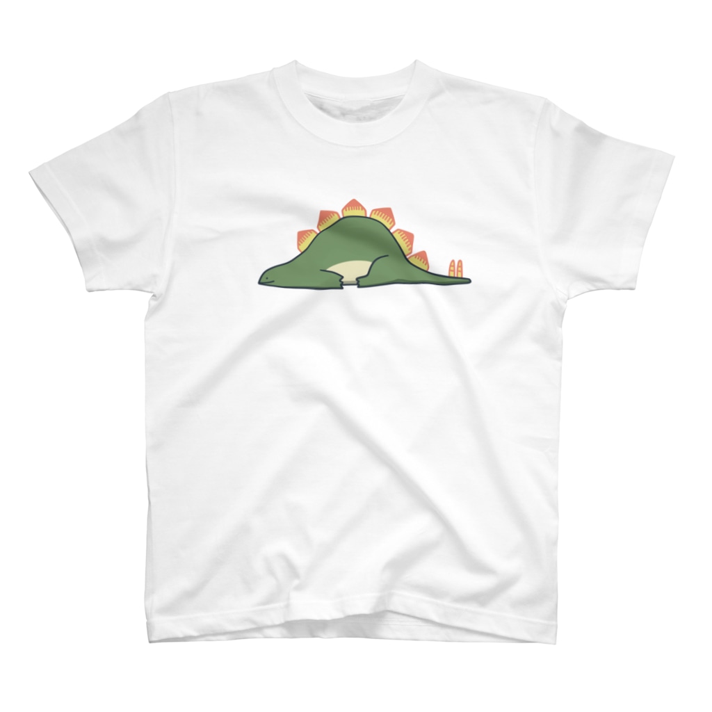 ステゴサウルスくん そば茶 恐竜イラスト Buckwheattea のスタンダードtシャツ通販 Suzuri スズリ ステゴサウルスくん そば茶 恐竜イラスト Buckwheattea のスタンダードtシャツ通販 Suzuri スズリ