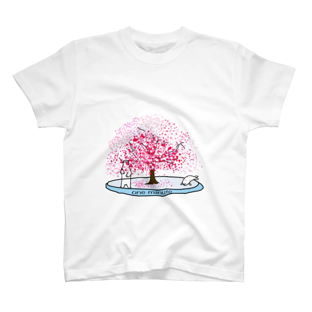 one minute shopの北極の桜 スタンダードTシャツ