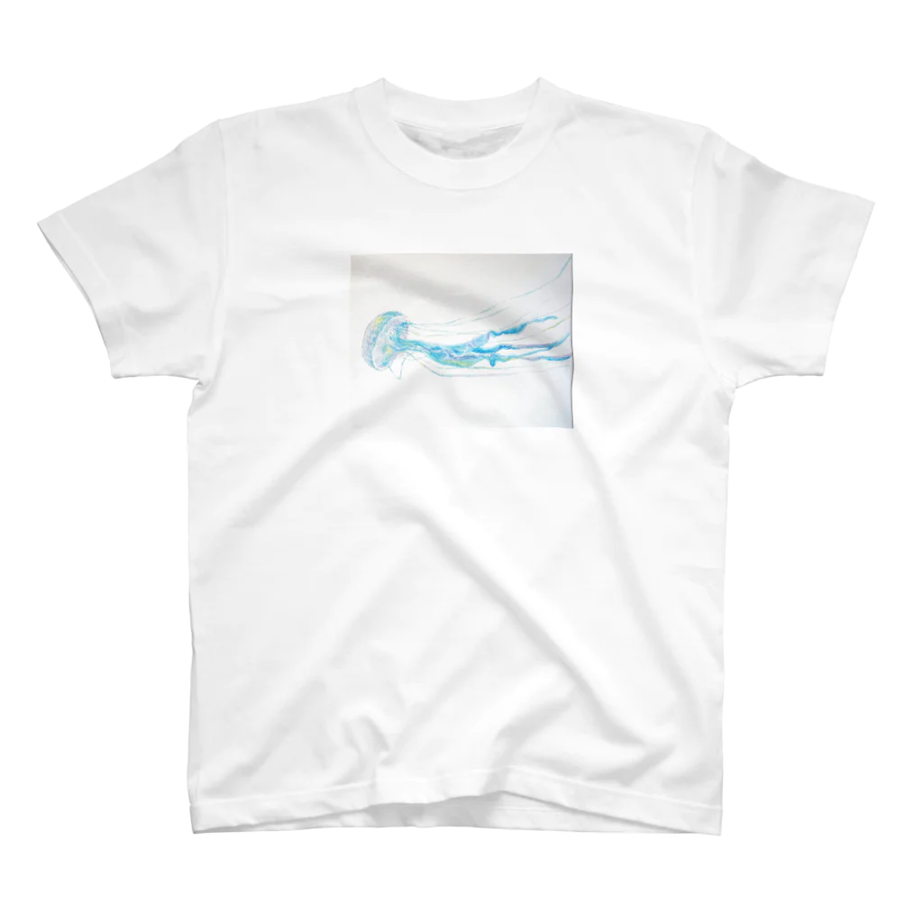 クラゲのオーロラクラゲ スタンダードTシャツ