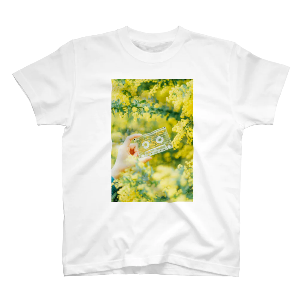 TOMOTAKAのプレイリスト『春』（ミモザ） スタンダードTシャツ