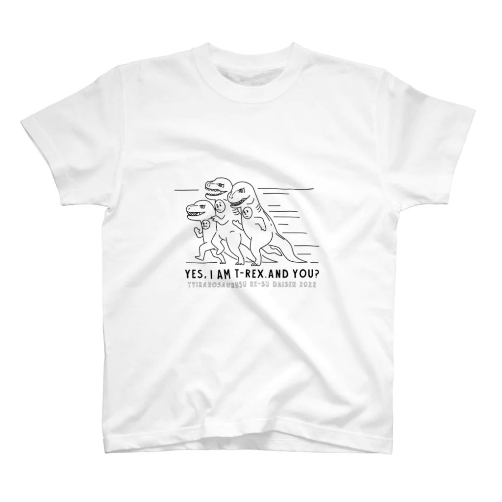 nachoskawamotoのTREXrace大山2022 単色T スタンダードTシャツ