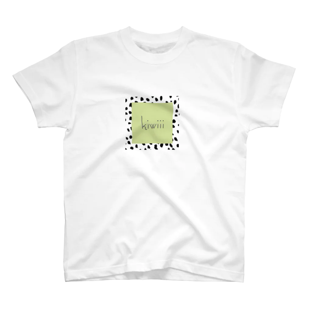 kiwiiiのダルメシアン@green スタンダードTシャツ