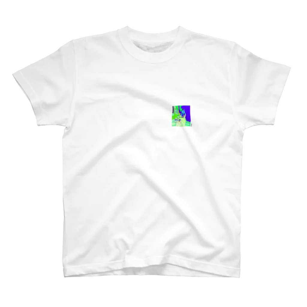 kibiz-shopのHet melkmeisje glitch edition ver1.0.0 Regular Fit T-Shirt