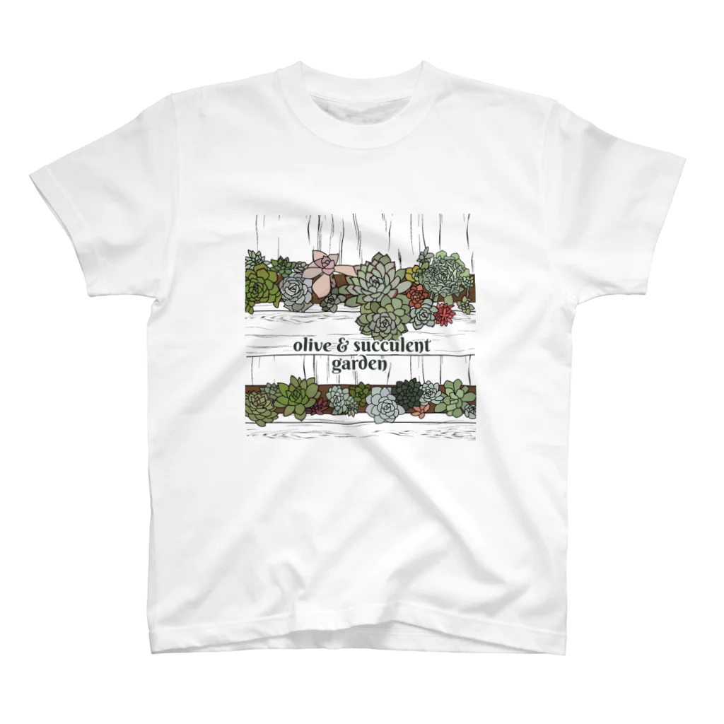 Olive&SucculentGardenのOlive&SucculentGarden公式グッズ スタンダードTシャツ