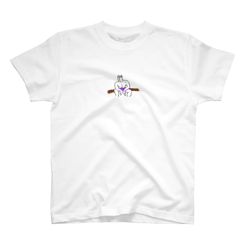 scbのマッスルサウナくん スタンダードTシャツ