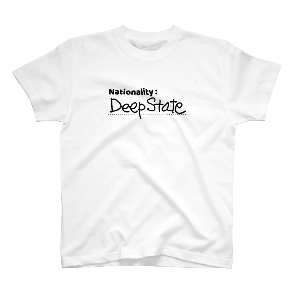 PugotのNtionality: Deep State Regular Fit T-Shirt