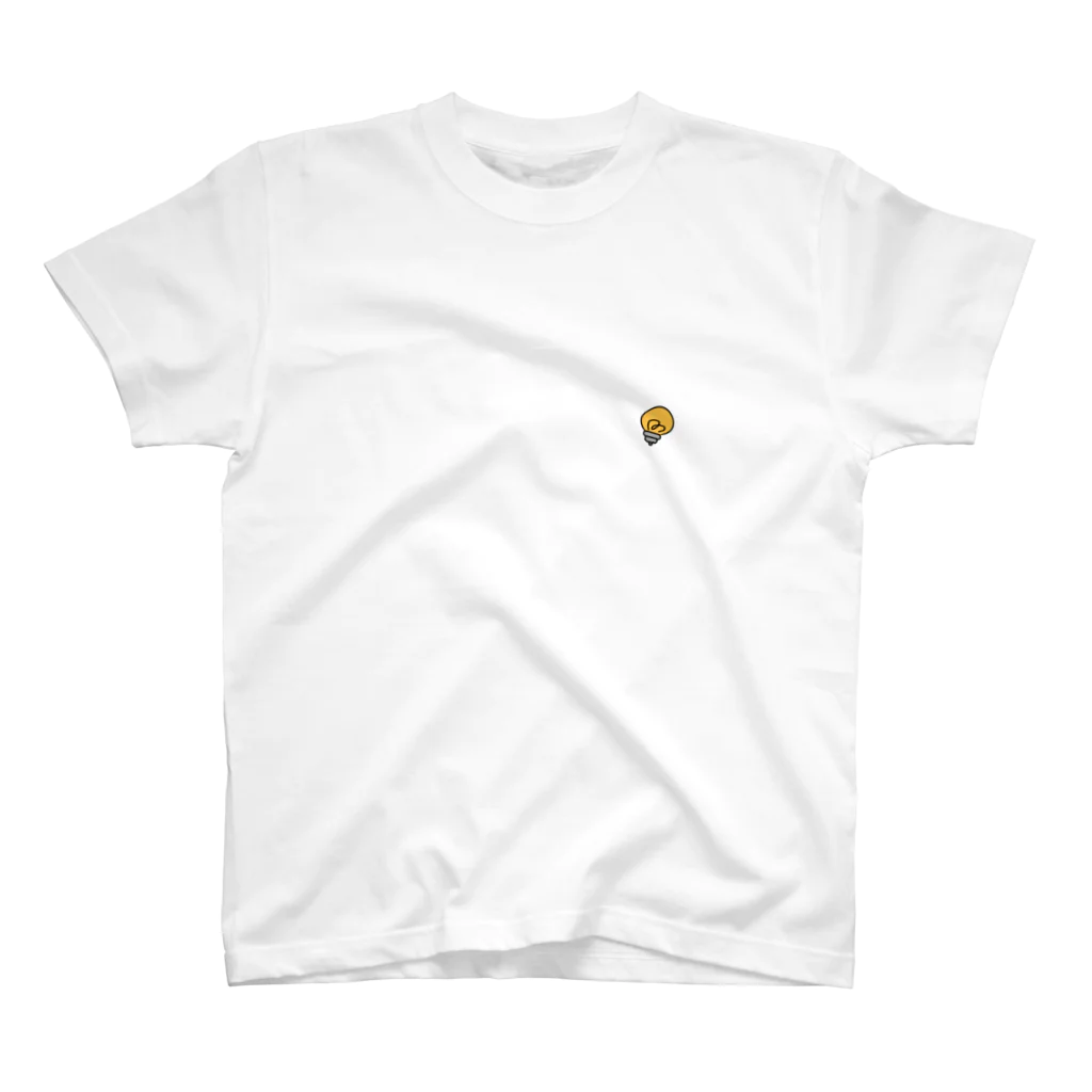 Plight の light -電球- Regular Fit T-Shirt